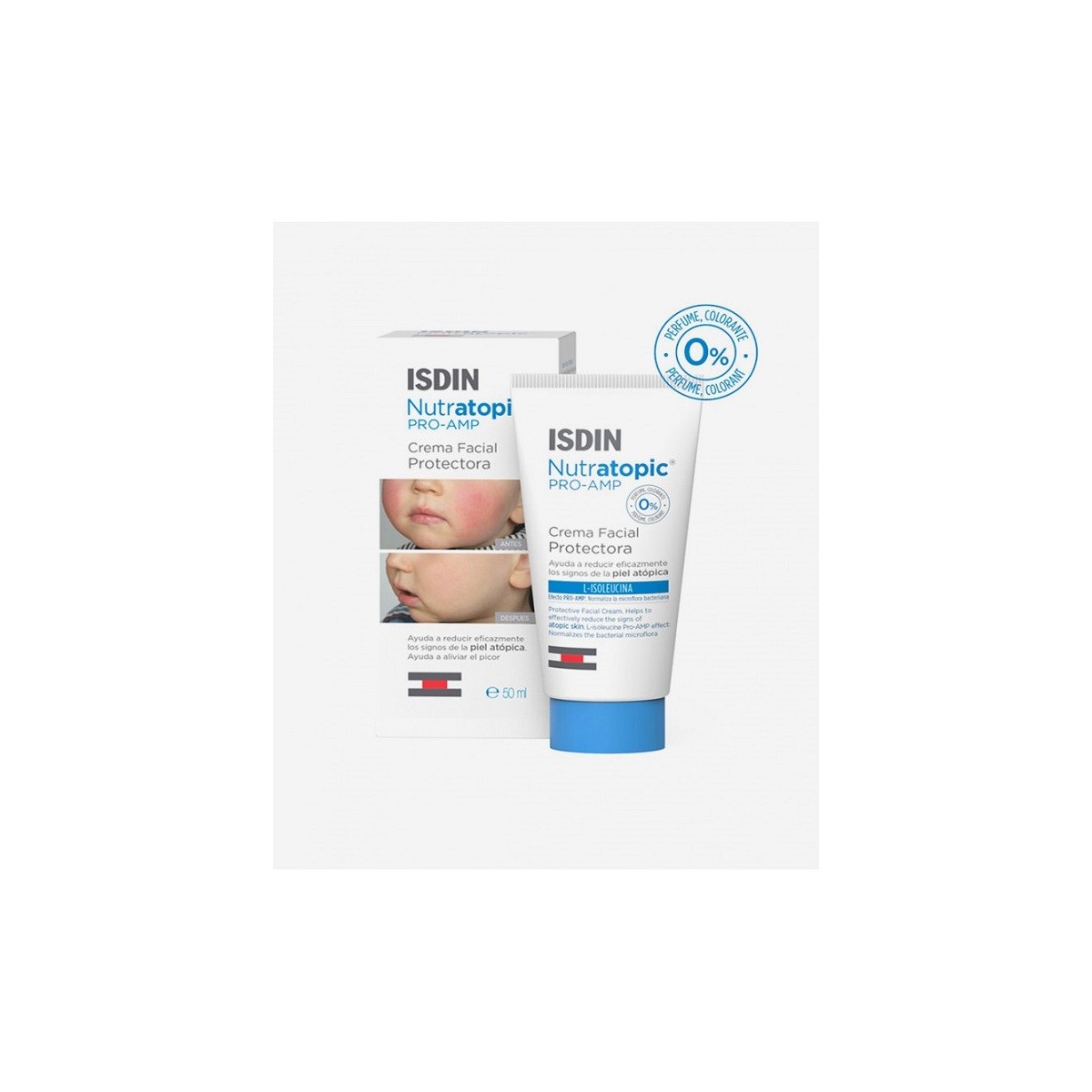 NUTRATOPIC CREMA FACIAL PRO AMP 50 ML