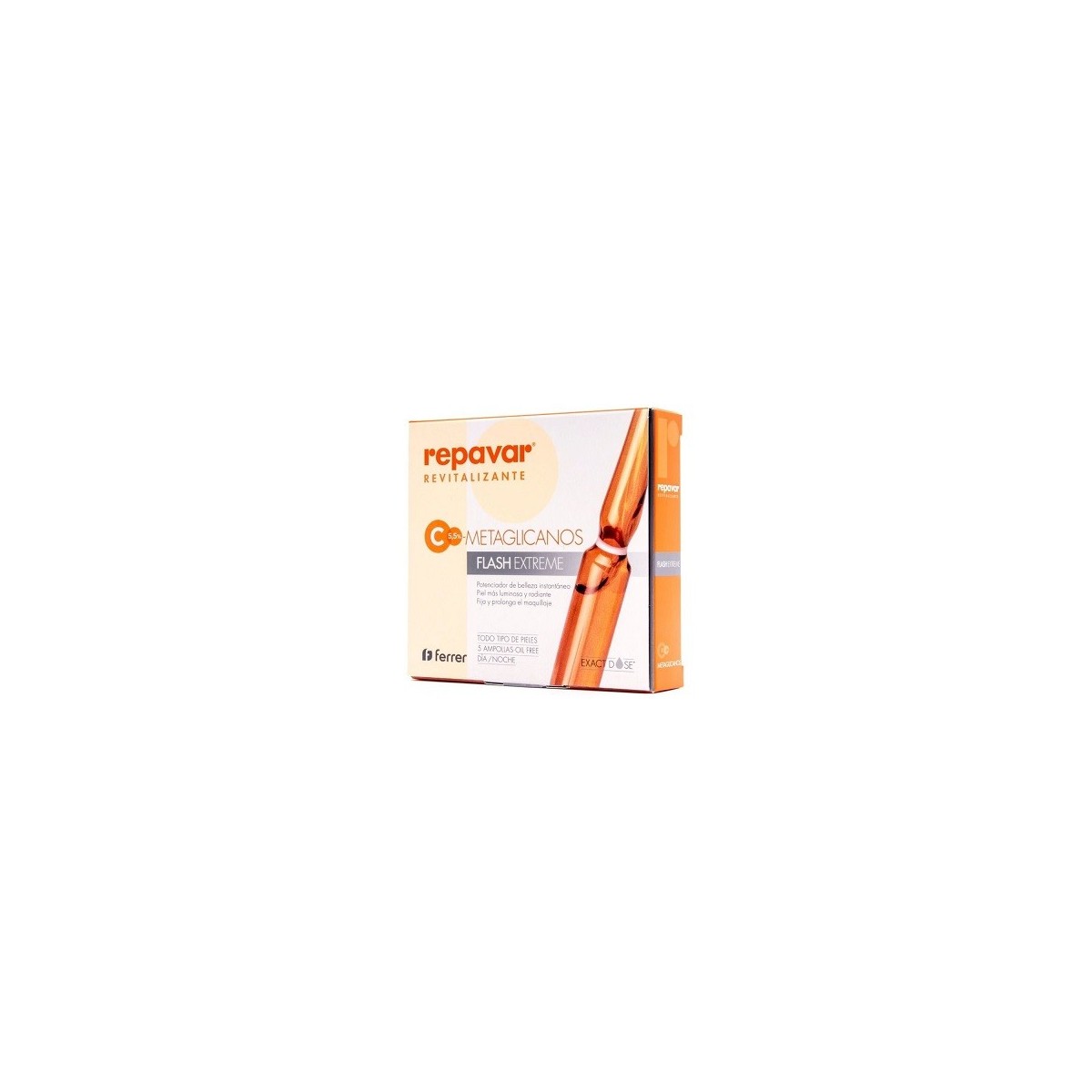 Repavar Revitalizante Ampollas Flash Extreme 5 Amp