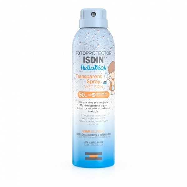 FOTOPROTECTOR ISDIN SPF50 PEDIATRICS SPRAY TRANSPARENT...