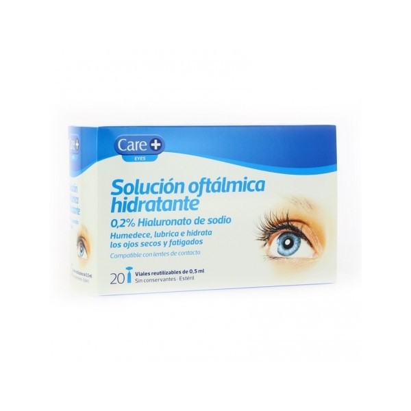 CARE SOLUCION OFTALMICA HIDRATANTE 02 HIALURONATO DE...