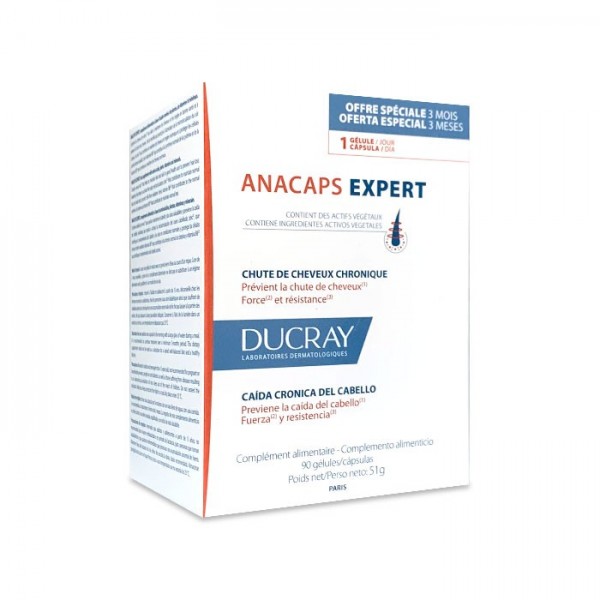 ANACAPS EXPERT ANTICAIDA DUCRAY 90 CAPSULAS