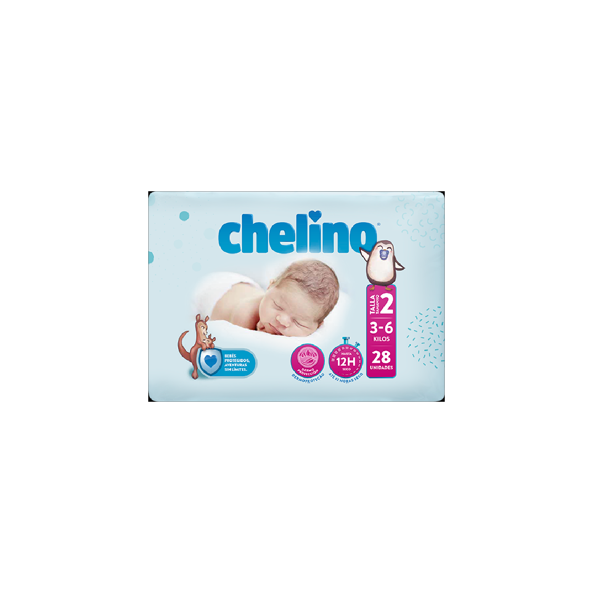 CHELINO FASHION  LOVE PAÑAL INFANTIL  T 2 3  6...