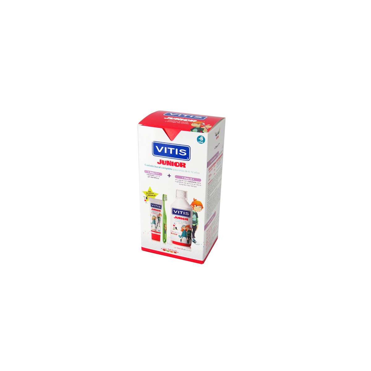 VITIS JUNIOR PACK PROMO  1 COLUTORIO 50 ML  1...