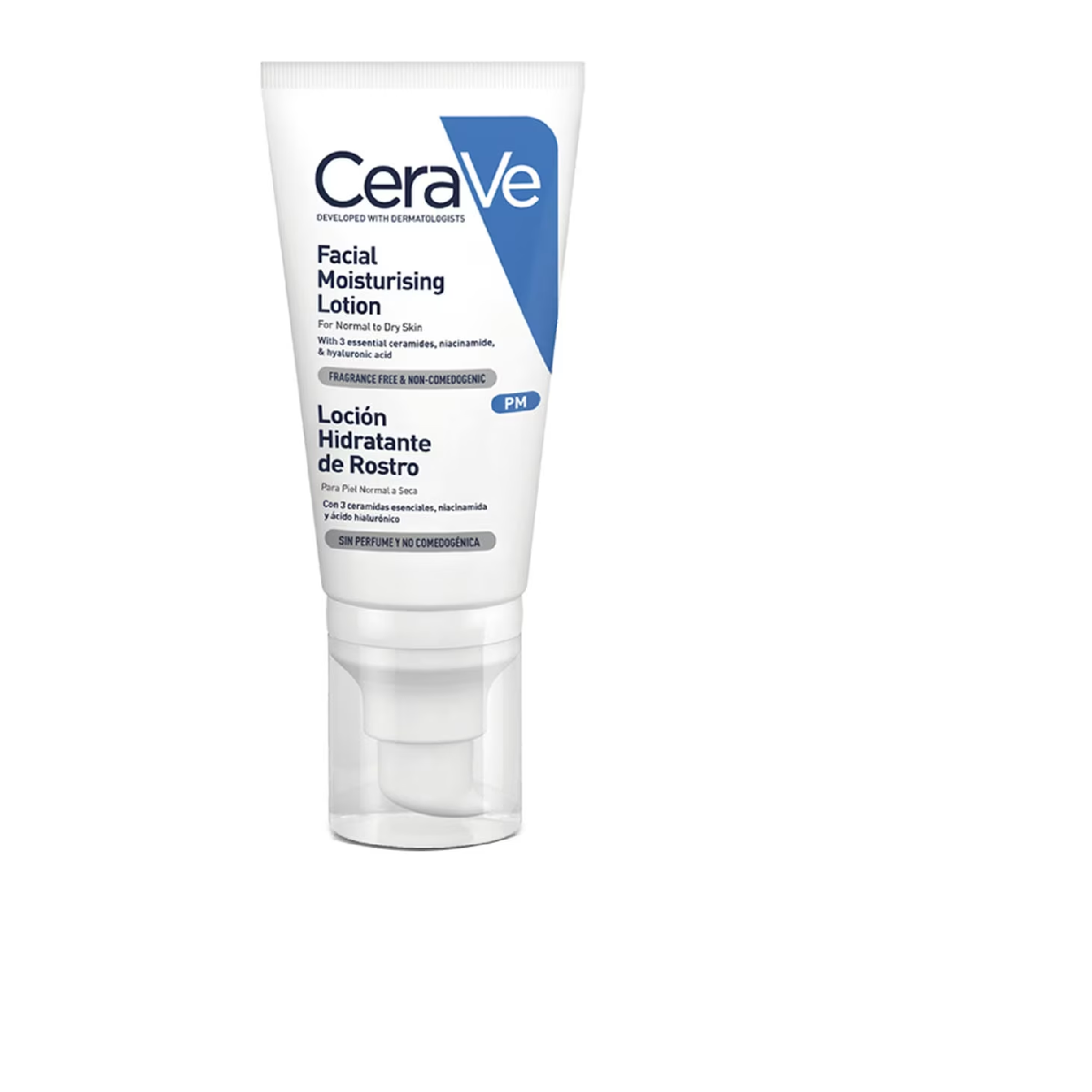 CERAVE LOCION HIDRATANTE DE ROSTRO PIEL NORMAL...