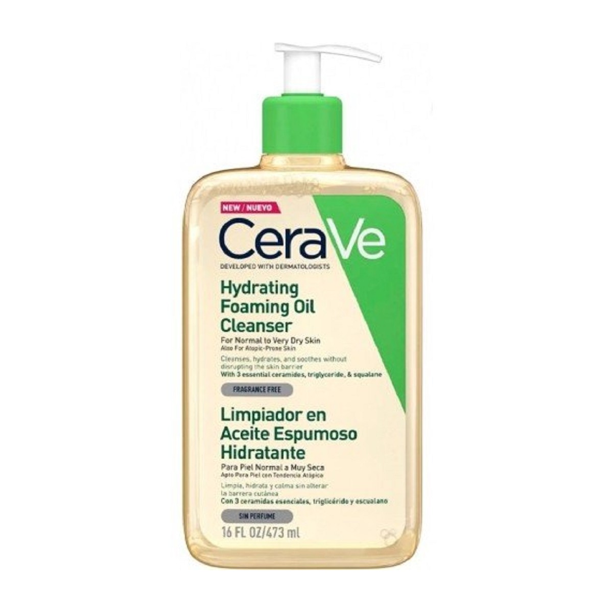 CERAVE LIMPIADOR ACEITE ESPUMOSO HIDRATANTE  1...