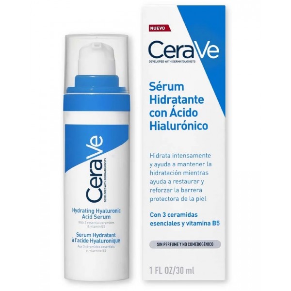 CERAVE SERUM HIDRATANTE CON ACIDO HIALURONICO  1 BOTE 30 ML