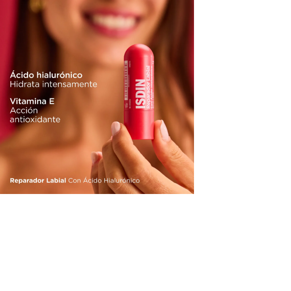 ISDIN REPARADOR LABIAL  1 STICK 4 G COLOR ROJO