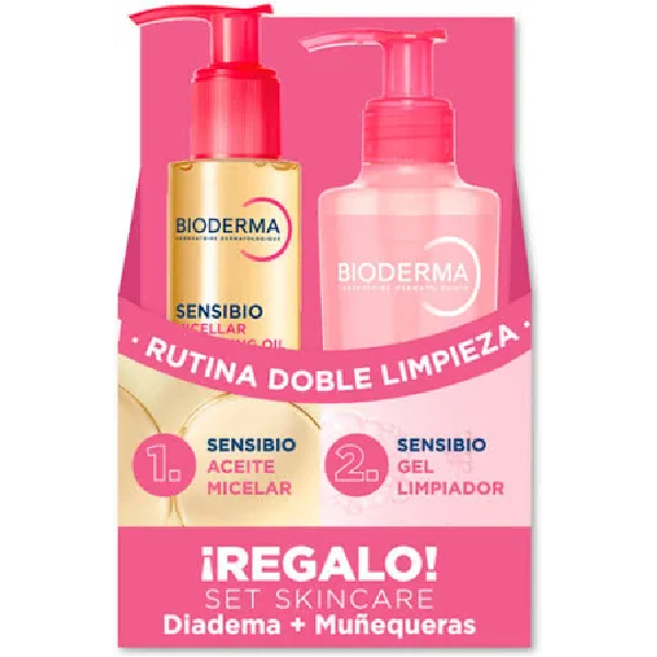BIODERMA GEL SENSIBIO + MICELLAR CLEANSING OIL + REGALO...
