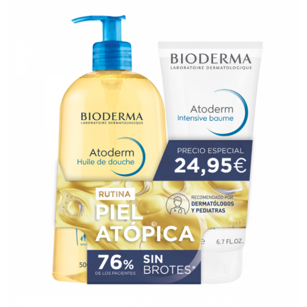BIODERMA PACK ATODERM ACEITE + ATODERM BALSAMO INTENSIVO