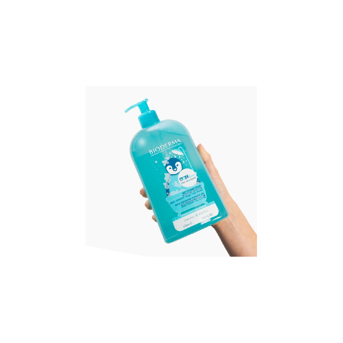 ABCDERM GEL MOUSSANT  1 ENVASE 1000 ML