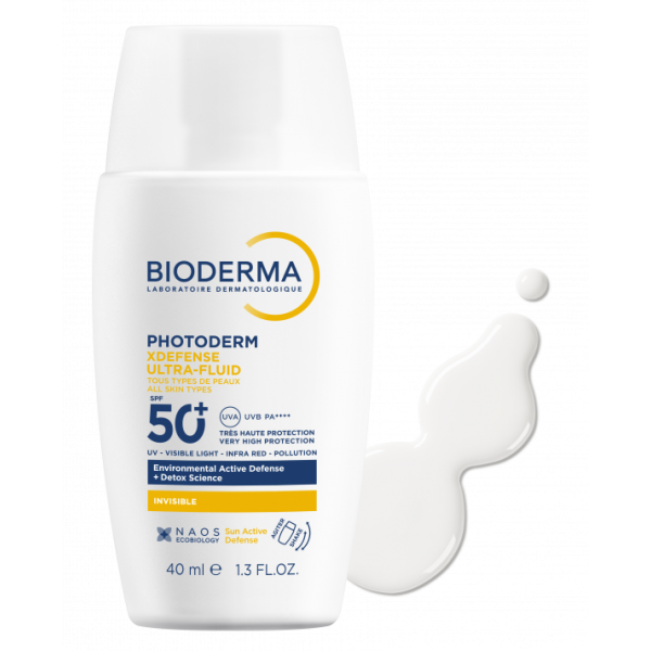 PHOTODERM XDEFENSE ULTRA-FLUID SPF 50+ INVISIBLE BIODERMA...