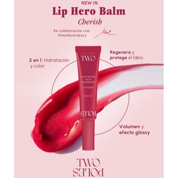 TWO POLES LIP HERO BALM CHERISH 11ML