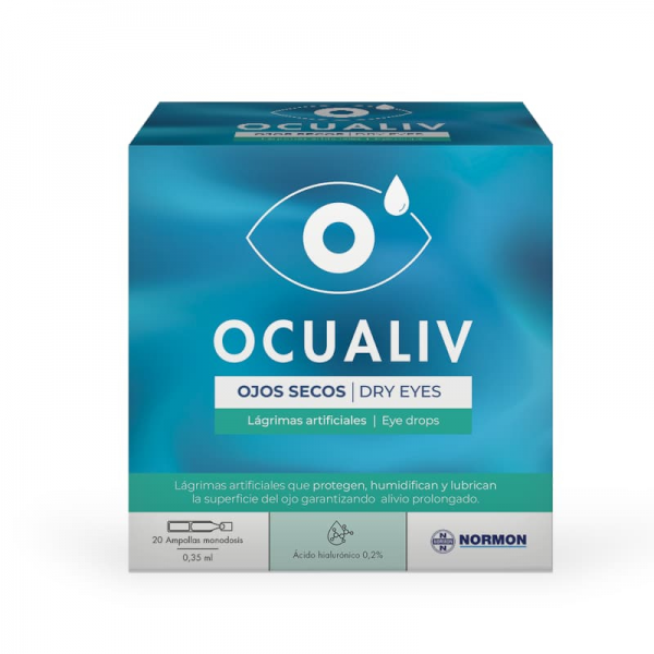 OCUALIV OJO SECO 20 MONODOSIS