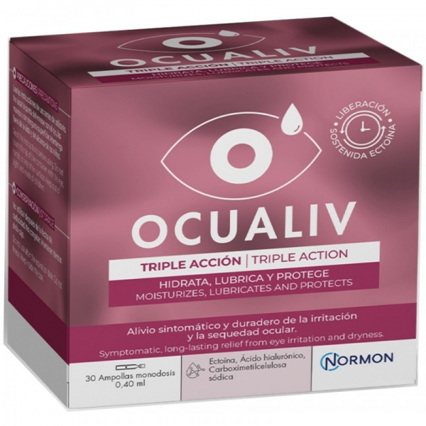 OCUALIV TRIPLE ACCION 20 MONODOSIS