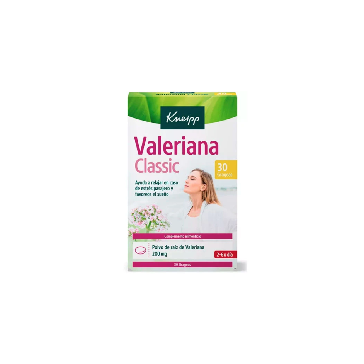 GRAGEAS HERBALES DE VALERIANA 30 GRAGEAS