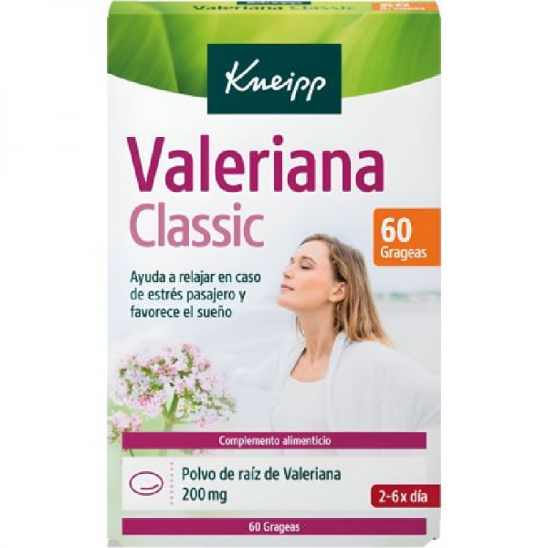 GRAGEAS HERBALES DE VALERIANA 60 GRAGEAS