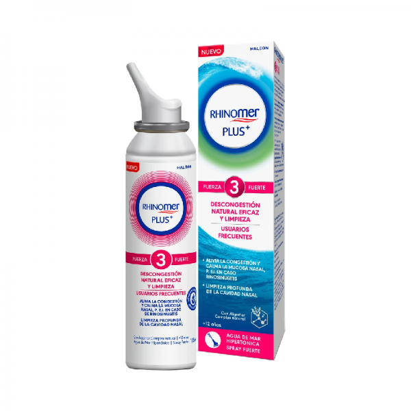 RHINOMER LIMPIEZA NASAL F3 180 ML NEBULIZADOR