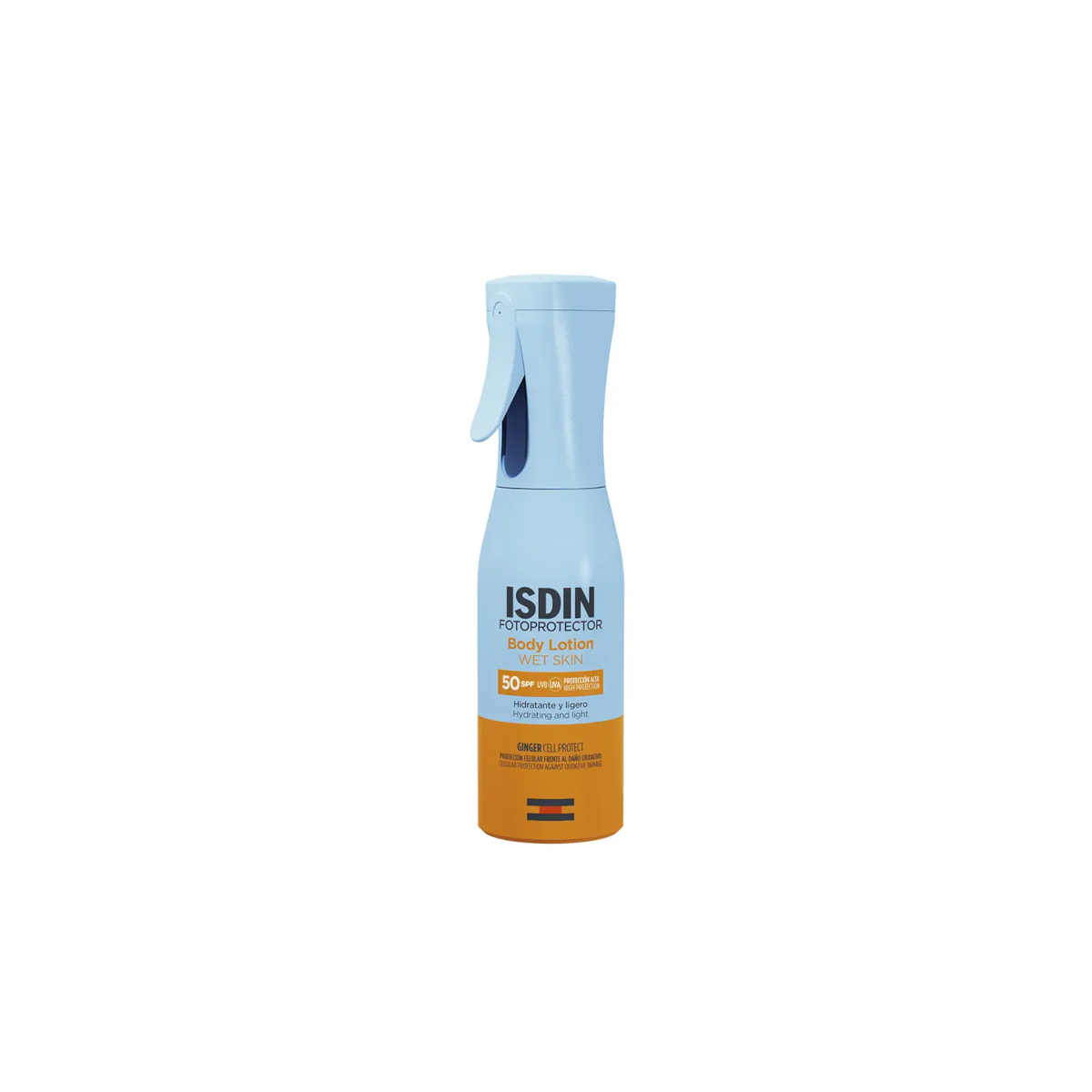 ISDIN BODY LOTION WET SKIN 50 SPF GINGER CELL...