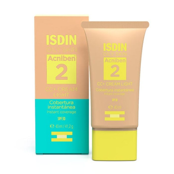 ISDIN OILY SKIN ACNIBEN CC+ CREAM  1 TUBO 40 ML COLOR LIGHT