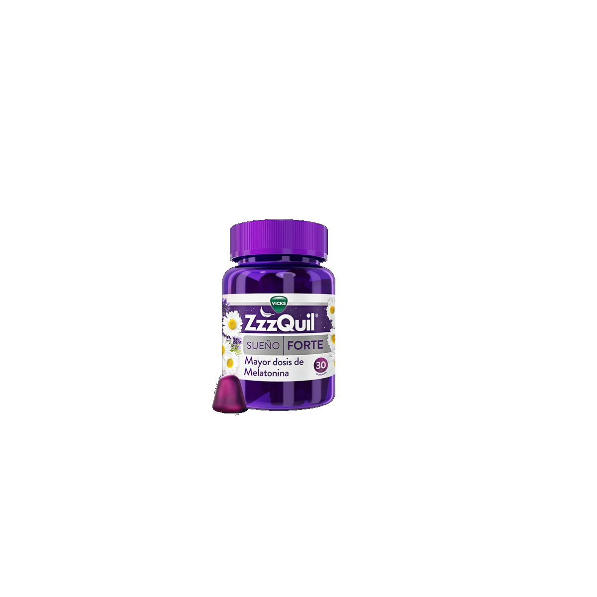 ZZZQUIL SUEÑO FORTE  30 GUMMIES SABOR FRUTOS...