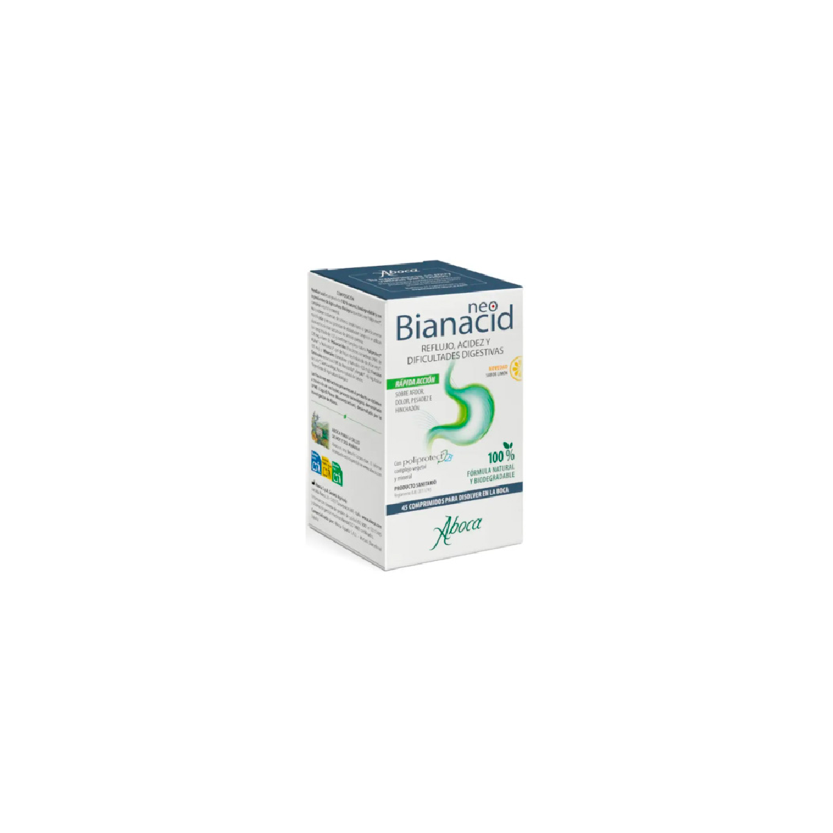 NEOBIANACID  45 COMPRIMIDOS SABOR LIMON