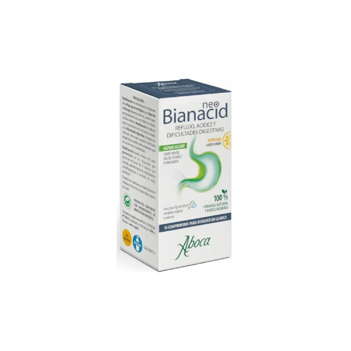 NEOBIANACID  14 COMPRIMIDOS SABOR LIMON