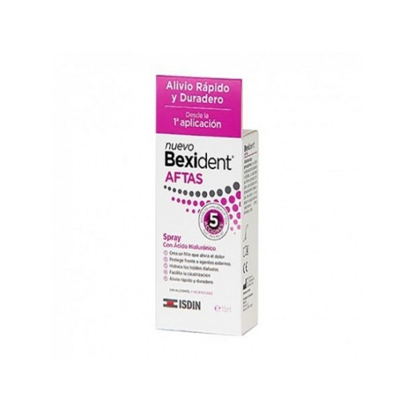 BEXIDENT AFTAS SPRAY BUCAL PROTECTOR  1 ENVASE 15 ML