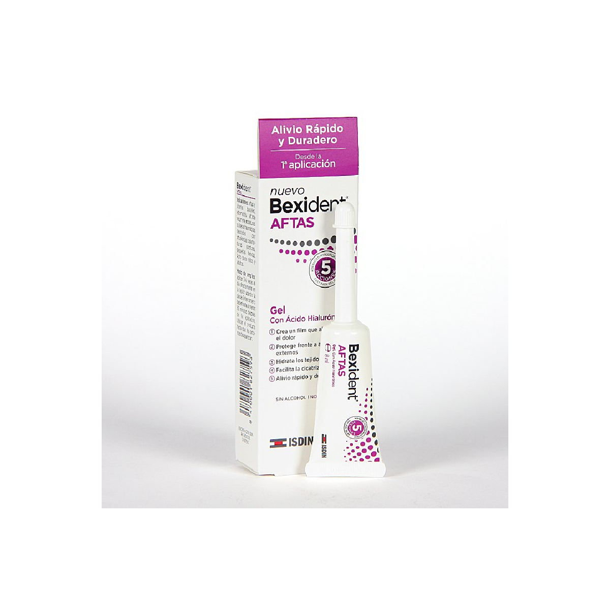 BEXIDENT AFTAS GEL BUCAL PROTECTOR  1 ENVASE 8 ML