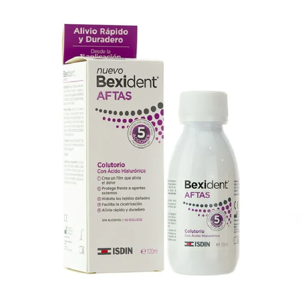 BEXIDENT AFTAS COLUTORIO BUCAL PROTECTOR  1 ENVASE 120 ML