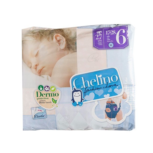 PAÑAL INFANTIL T 6 17  28 KG 27 PAÑALES