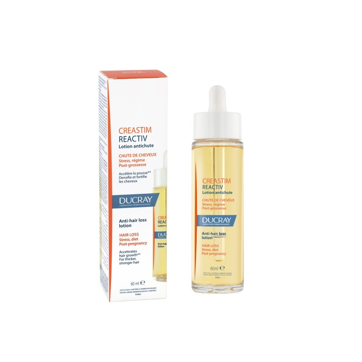 DUCRAY CREASTIM LOCION ANTICAIDA 30 ML 2 U