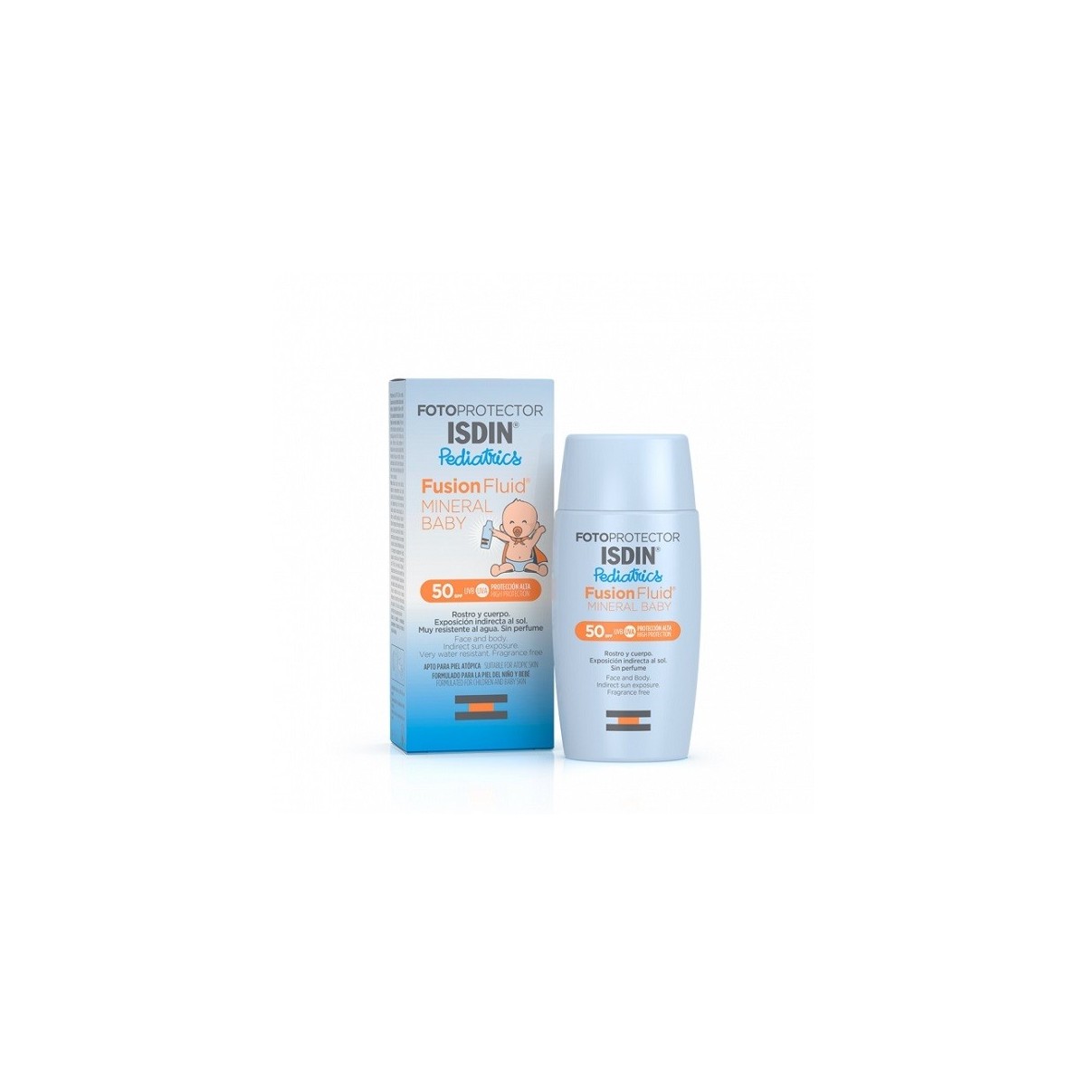 FOTOPROTECTOR ISDIN 50 FUSION FLUID MINERAL...